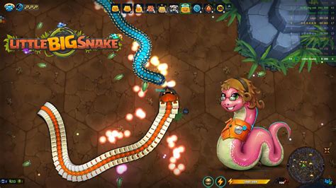 Little big snake unblocked 76 - Bigger, Smarter &. Snakier! Snake your way through the competition to complete missions, upgrade your skills and destroy other players. Devour nectar and energy left by opponents to increase your size, skills, and abilities. Smash your way up the food chain as you evolve into the ultimate Little Big Snake. 